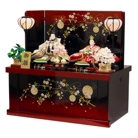 親王収納飾り　S2-25898AZ