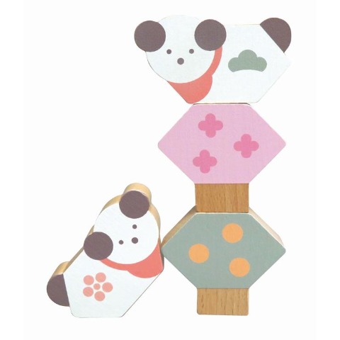 木製ひな人形flute