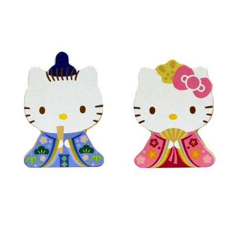 サンリオ木製のおひなさま 10人飾り