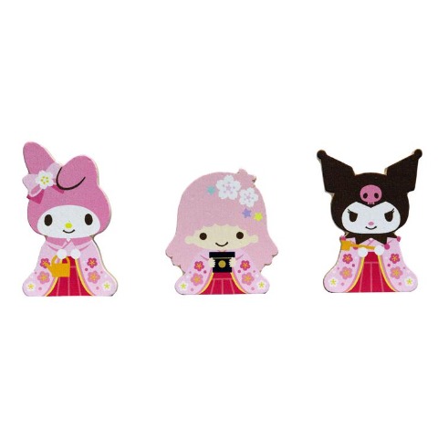 サンリオ木製のおひなさま 10人飾り