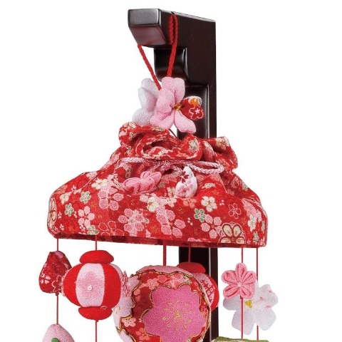 ハローキティ桜の吊るし雛