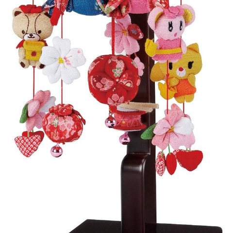 ハローキティ桜の吊るし雛