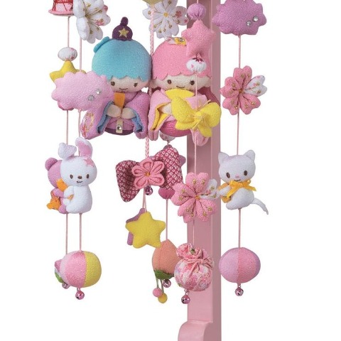 リトルツインスターズ星の吊るし雛　小