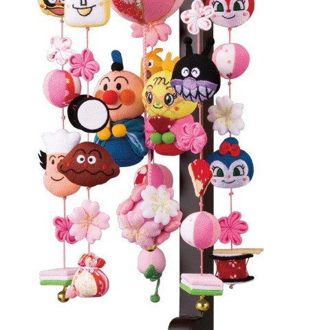 アンパンマン吊るし雛