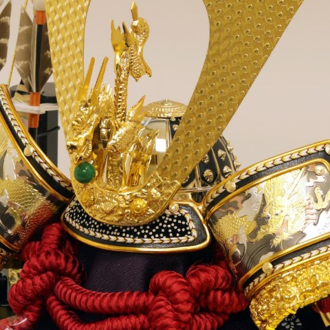 【ご自宅配送無料】兜ケース飾り　25-5-9Z