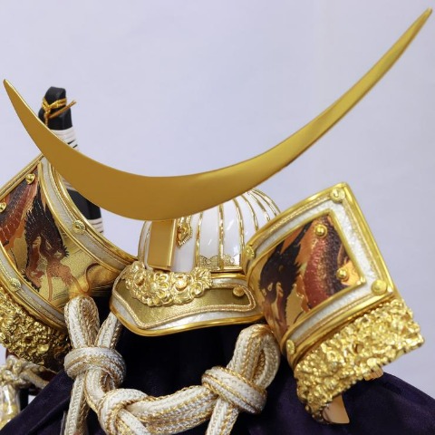 【ご自宅配送無料】兜ケース飾り　K414BZ