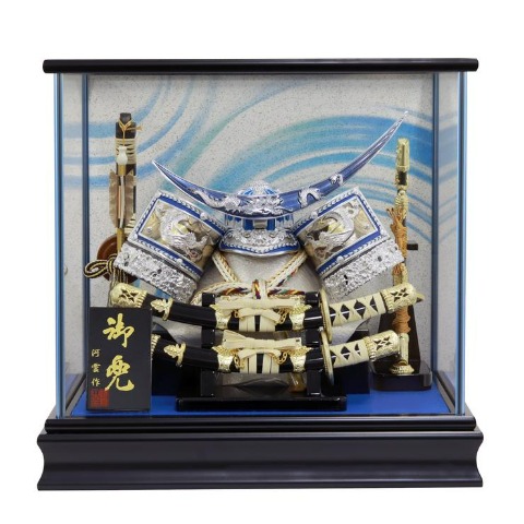 【ご自宅配送無料】兜ケース飾り　GP0502Z