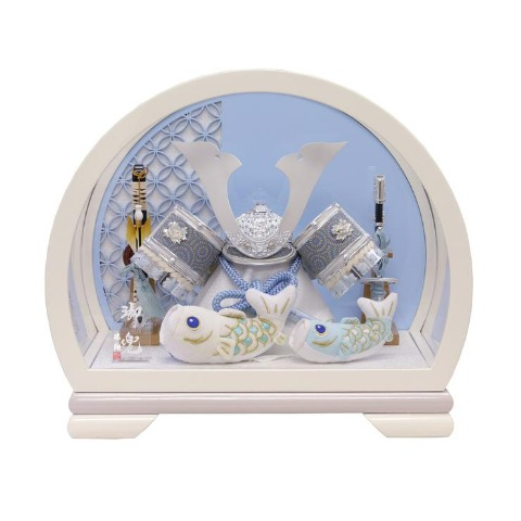 【ご自宅配送無料】兜ケース飾り　SP23503Z