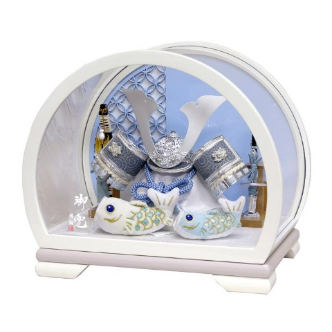 【ご自宅配送無料】兜ケース飾り　SP23503Z