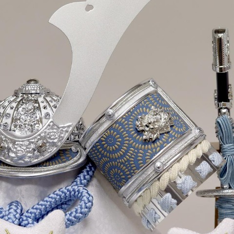 【ご自宅配送無料】兜ケース飾り　SP23503Z