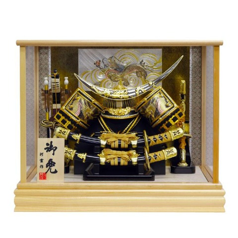 【ご自宅配送無料】兜ケース飾り　GP0606Z
