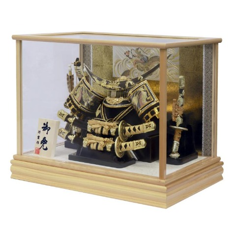 【ご自宅配送無料】兜ケース飾り　GP0606Z