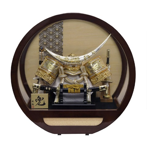 【ご自宅配送無料】兜ケース飾り　SP23506Z