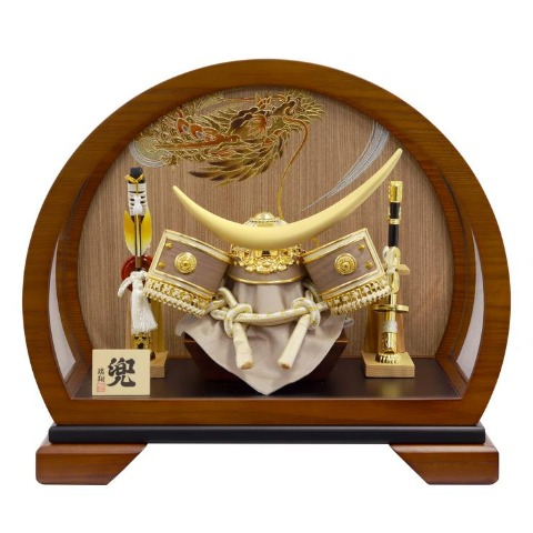 【ご自宅配送無料】兜ケース飾り　850042BZ