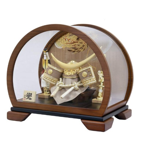 【ご自宅配送無料】兜ケース飾り　850042BZ