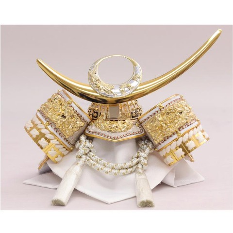 【ご自宅配送無料】兜収納飾り　KS-23698BZ