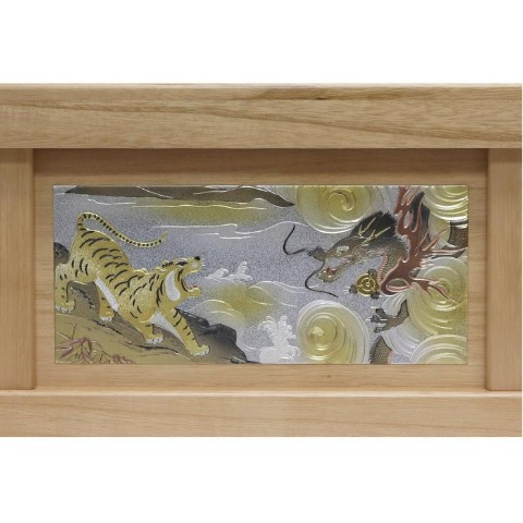 【ご自宅配送無料】兜収納飾り　KS-23698BZ