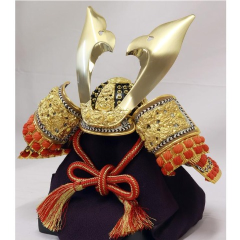 【ご自宅配送無料】兜収納飾り　KS-25798RZ