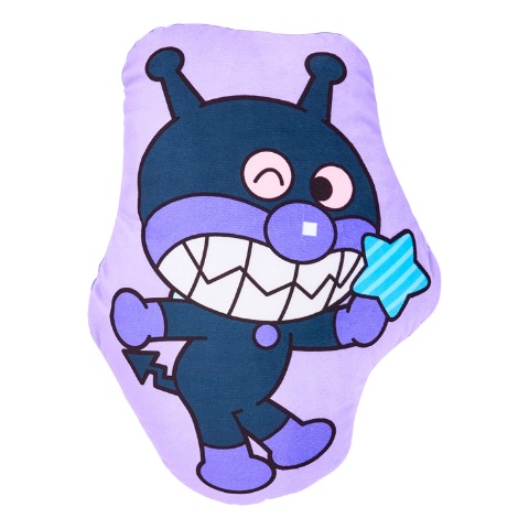 ダイカットクッション（ばいきんまん）