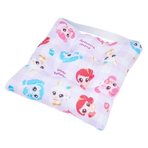 学童クッション（30㎝×30㎝）　シークレット キャッチ！ティニピン