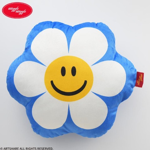 ダイカットクッション　wiggle wiggle