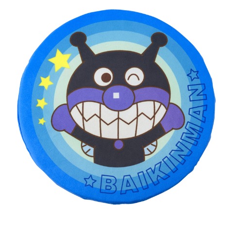 円形チェアパッド（ばいきんまん）