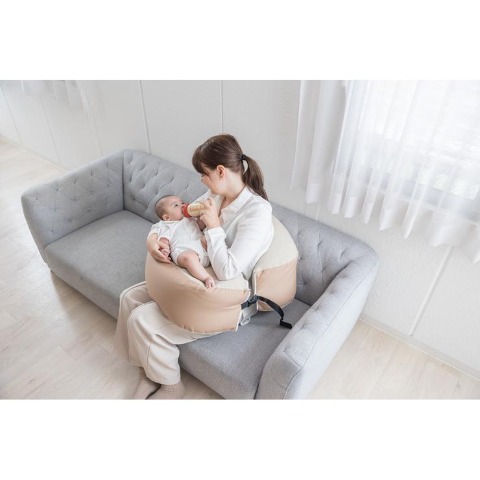 おやすみたまごプラス(多機能Cカーブ ベッド)　グレー