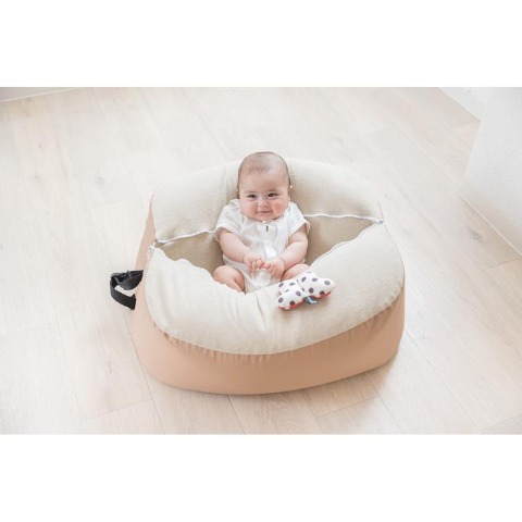 おやすみたまごプラス(多機能Cカーブ ベッド)　グレー