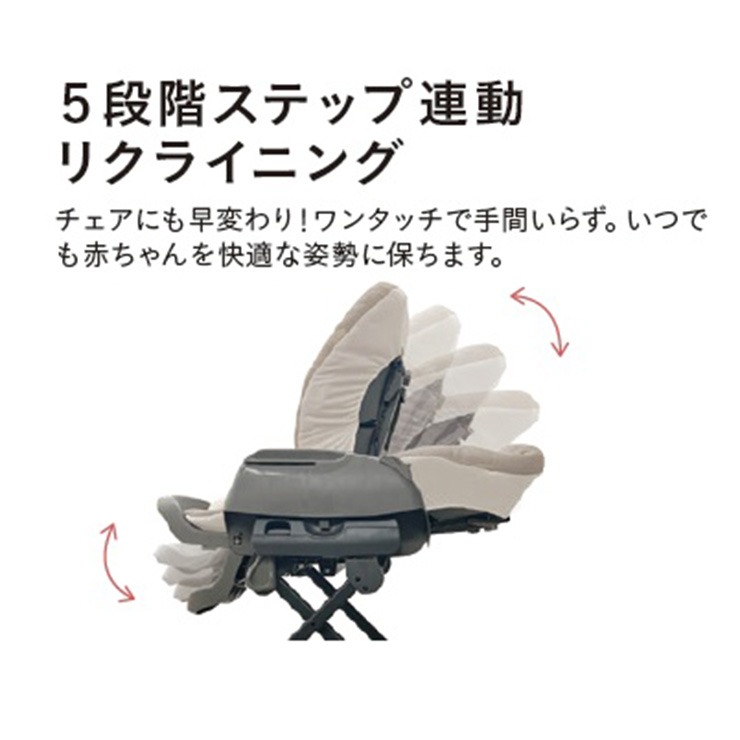 combi×バースデイ ネムリラ 電動スイング tete a tete ネムリラ エッグショック Cottoli（バースデイ限定モデル）｜コンビ