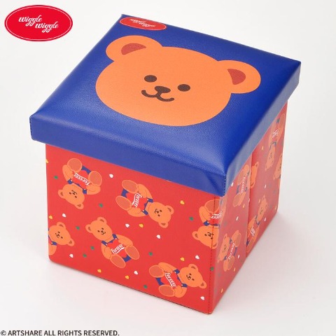 折りたたみ収納スツール　wiggle wiggle