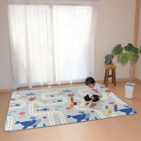 リバーシブルマット（100㎝×150㎝）約1畳