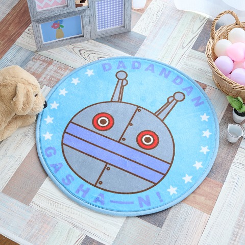 円形ラグマット（だだんだん）