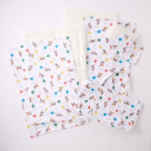 お昼寝ふとん7点セット（ミッキー＆ミニー）