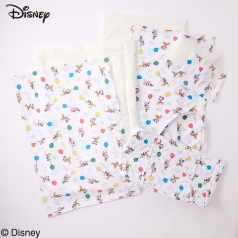 お昼寝ふとん7点セット（ミッキー＆ミニー）