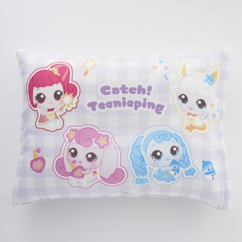 キッズまくら（28㎝×39㎝）　シークレット キャッチ！ティニピン