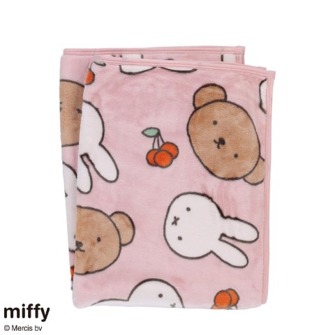 お昼寝毛布　85㎝×115㎝　（miffy）
