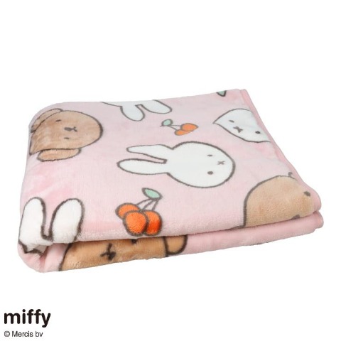 ハーフ毛布　100㎝×140㎝　（miffy）