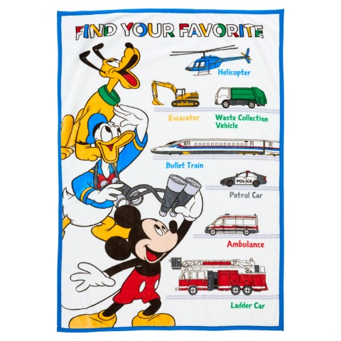 キッズ　プレミアムハーフ毛布（100×140cm・Disney）