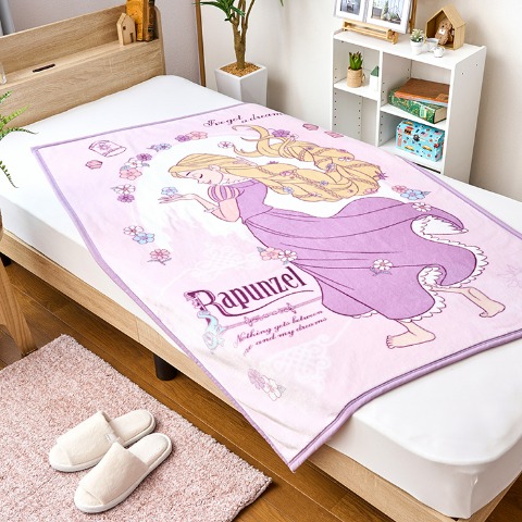 キッズ　プレミアムハーフ毛布（100×140cm・Disney）