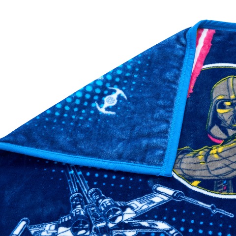 キッズ　プレミアムハーフ毛布（100×140cm・STARWARS）