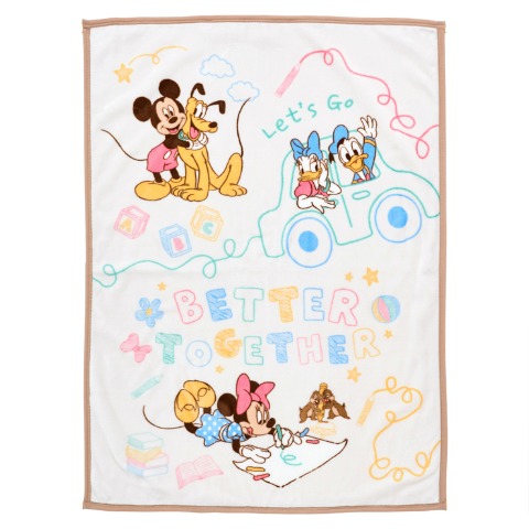 ベビー　プレミアムお昼寝毛布（85×115cm・Disney)