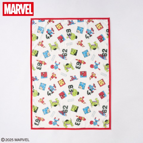 キッズ　ハーフ毛布（100×140cm・MARVEL）