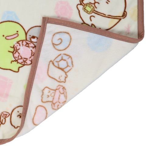 ハーフ毛布　100㎝×140㎝　（すみっコぐらし）