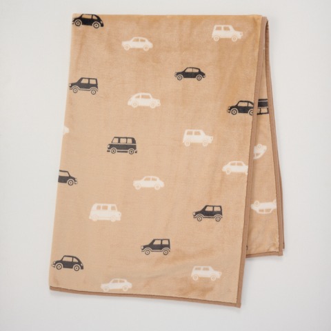 ハーフ毛布（100㎝×140㎝）FIBER HEAT