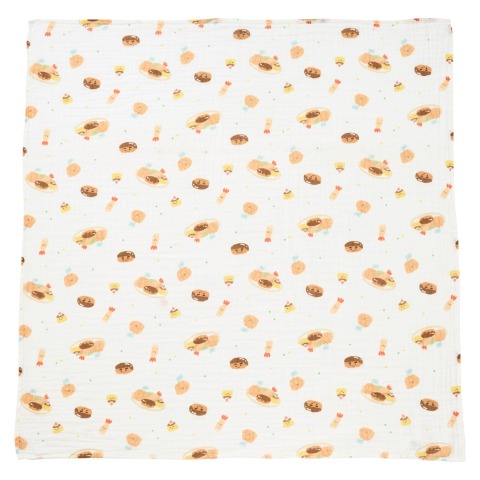 2枚組ガーゼブランケット（100㎝×100㎝）