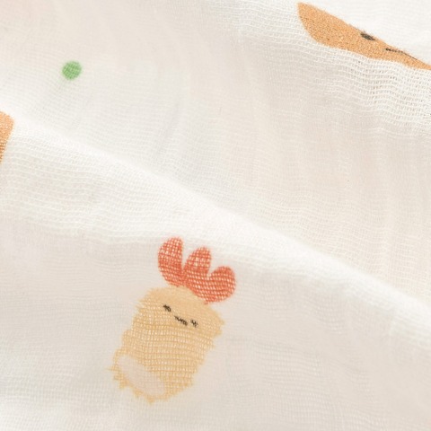 2枚組ガーゼブランケット（100㎝×100㎝）