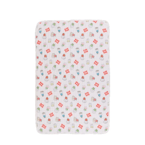 6層ガーゼブランケット　ぎょざお　（70㎝×100㎝）