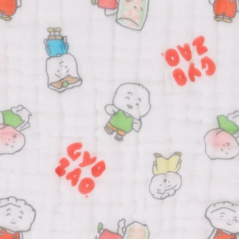 6層ガーゼブランケット　ぎょざお　（70㎝×100㎝）