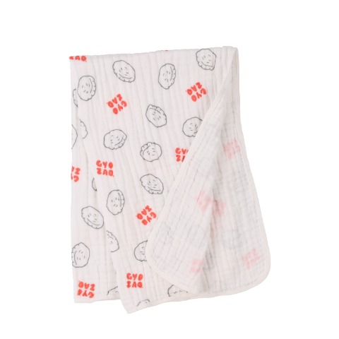 6層ガーゼブランケット　ぎょざお　（70㎝×100㎝）