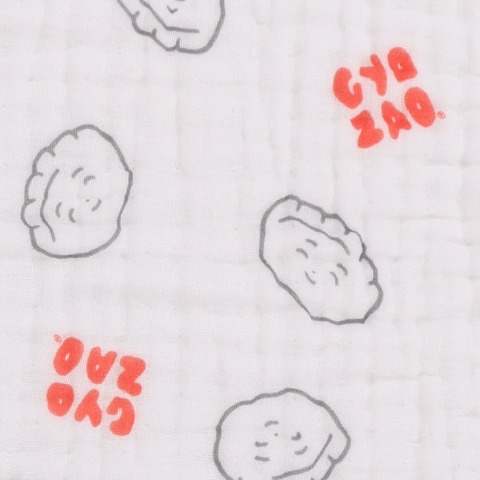 6層ガーゼブランケット　ぎょざお　（70㎝×100㎝）